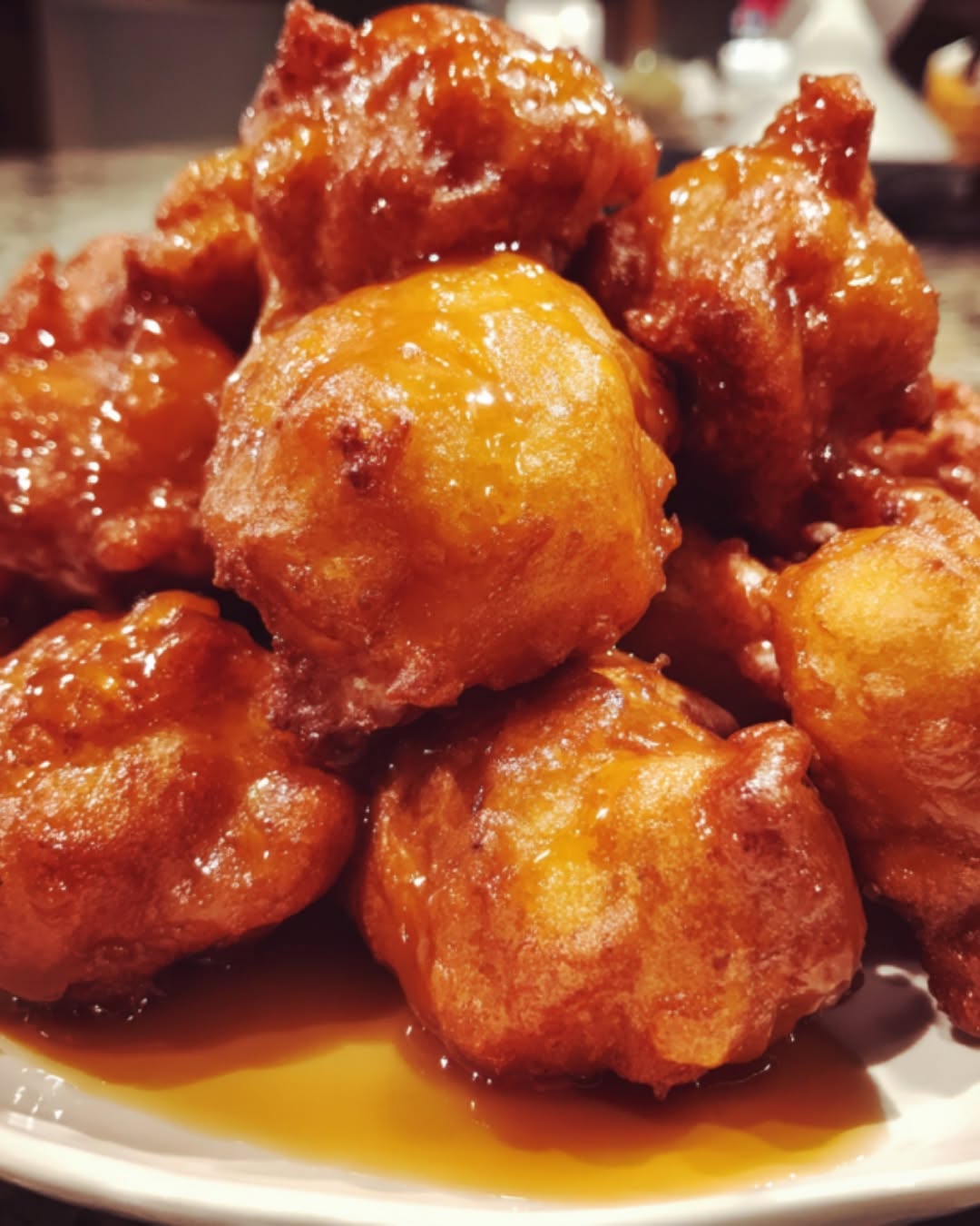 Caramel Apple Fritters