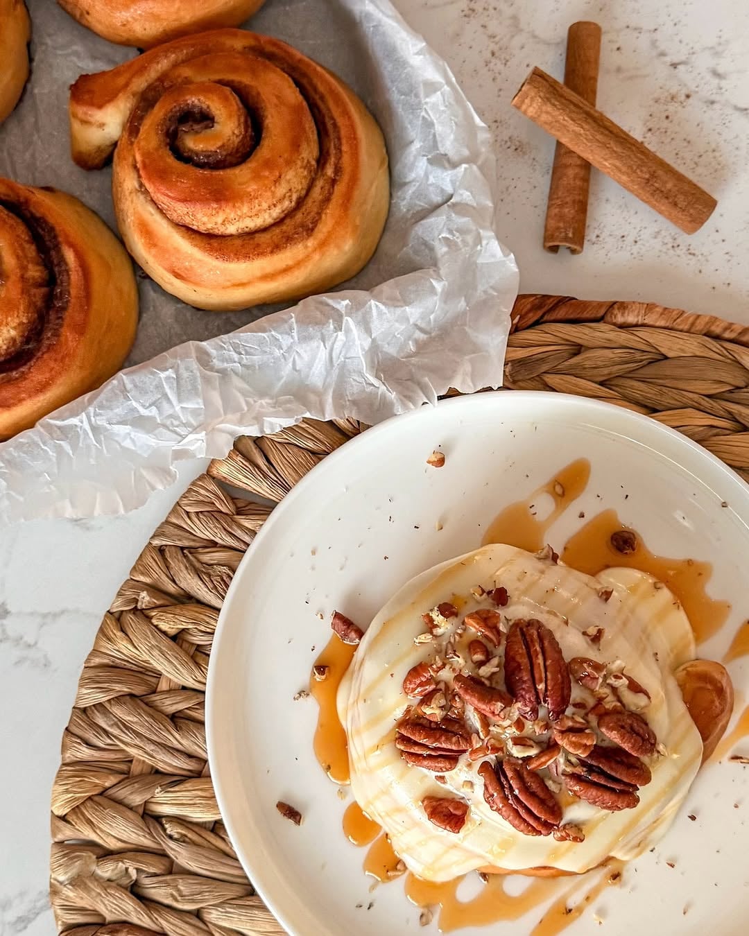 Caramel Pecan Cinnamon Rolls