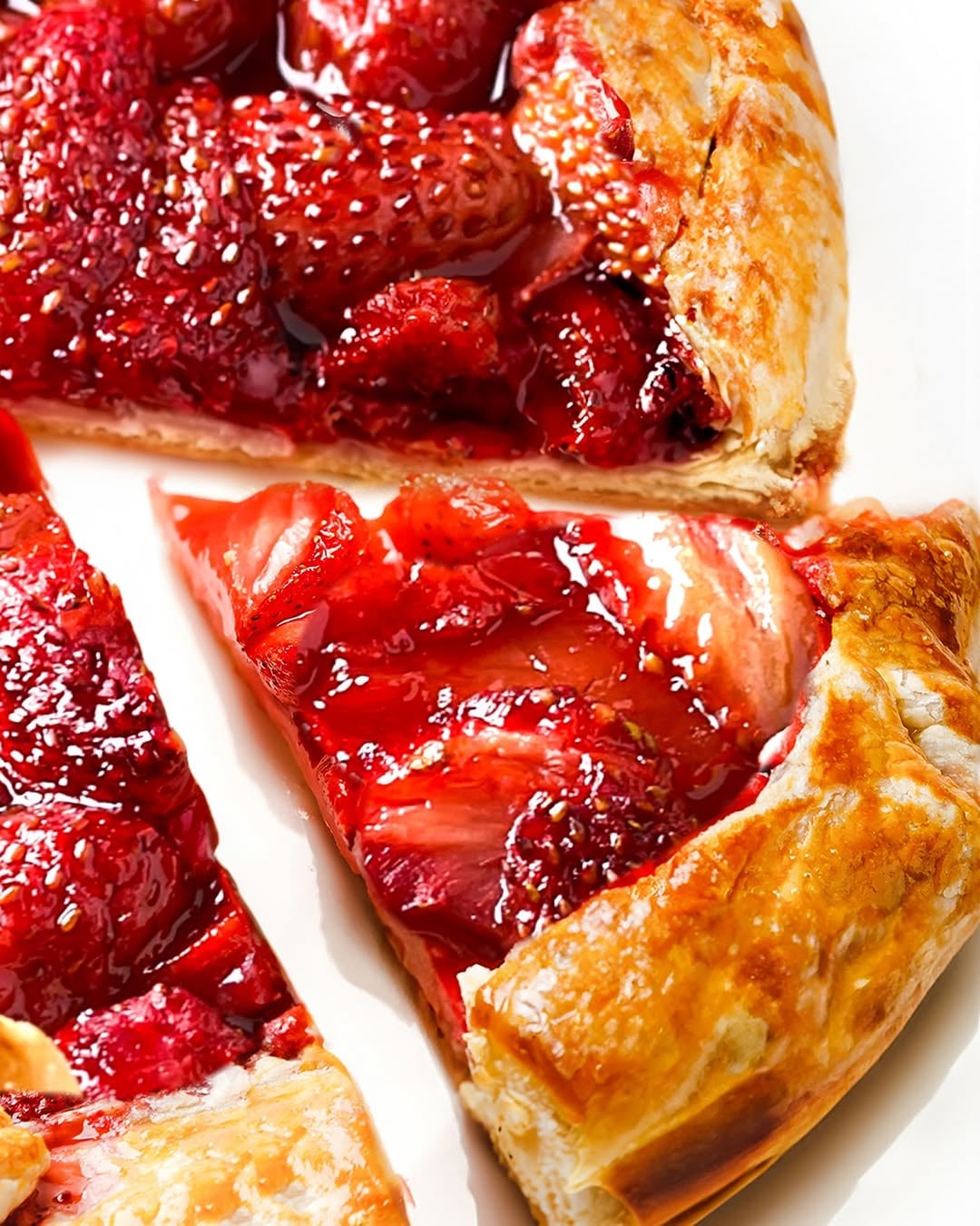 Easy Strawberry Galette