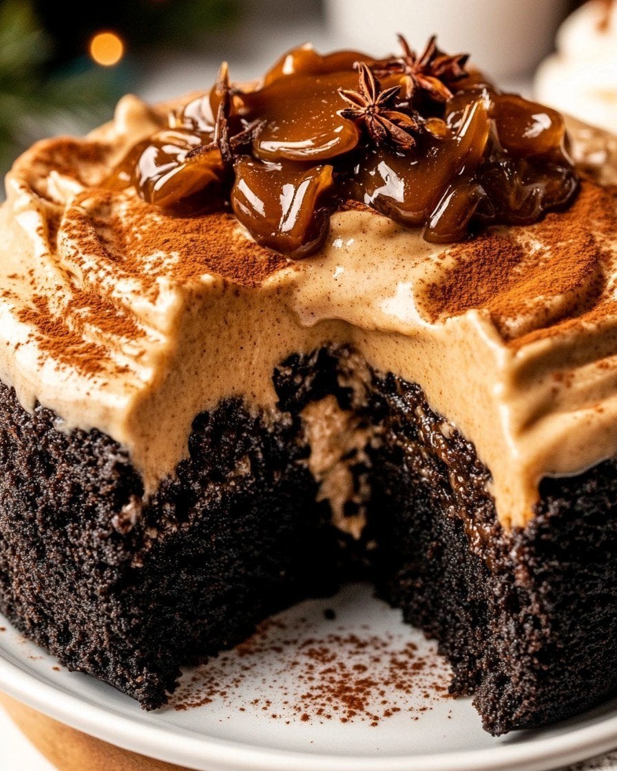 Gingerbread Pudding Cake